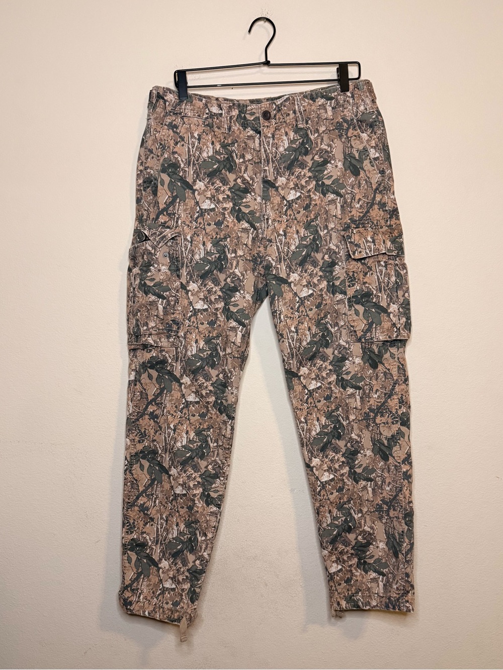 American Eagle Men Flex Real Good Forest Cargo Pant Camo 33x32
